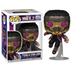 Funko Funko POP! Kaj če T'Challa Star Lord Slika 871 figurica