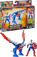 HASBRO Hasbro Mech Strike Mechasaurus Capitan America 2pak figure