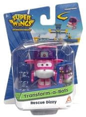 Super Wings transform robot Dizzy Rescue 5cm