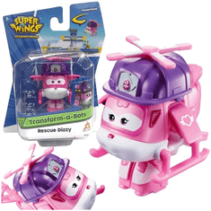 Super Wings transform robot Dizzy Rescue 5cm