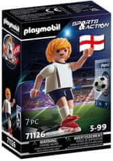 Playmobil PLAYMOBIL 71126 Športni in akcijski igralec Anglija 7el