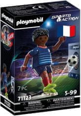 Playmobil PLAYMOBIL 71123 Športni in akcijski igralnik Francija 7el