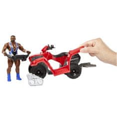 Mattel MATTEL WWE Figurica in vozilo Slam'n Spin ATV HDM06