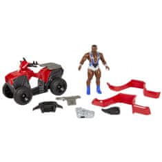 Mattel MATTEL WWE Figurica in vozilo Slam'n Spin ATV HDM06