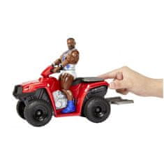 Mattel MATTEL WWE Figurica in vozilo Slam'n Spin ATV HDM06