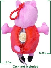 Miramarket Peppa Pig maskota denarnica obesek mix 18cm