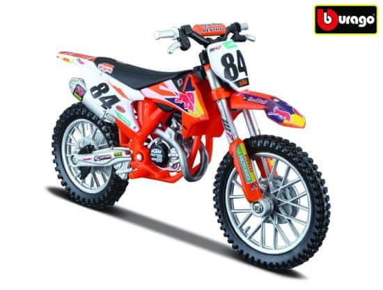 BBurago 1:18 WRB KTM CYCLE - KTM 450 SX-F Factory Edition (2018)