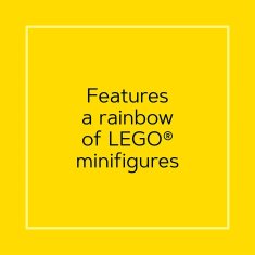 Chronicle Books KRONIKA KNJIGE Puzzle LEGO Rainbow Minifigures 1000 kosov