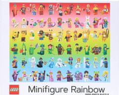 Chronicle Books KRONIKA KNJIGE Puzzle LEGO Rainbow Minifigures 1000 kosov