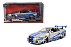 Jada Toys Hitri in drzni avto 2002 Nissan Skyline 1:24