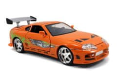 Jada Toys Hitri in drzni avto 1995 Toyota Supra 1:24 + figura Briana O'Connerja