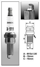 Brisk AR14YS (1519) vžigalna svečka BRISKSrebrni vžigalni svečki