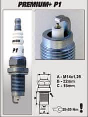 Brisk P1+ (1619) DOR15YIR-9 BRISK Premium+ IRIDIUM vžigalna svečka