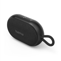 Hama Buddy 3.0, zvočnik Bluetooth, 6 W, vodoodporen IPX7, črn