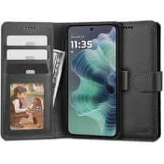 Tech-protect Wallet knjižni ovitek za Motorola Moto G35 5G, črna