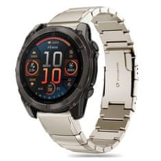 Tech-protect Steelband pašček za Garmin Fenix 5x / 5x Plus / 6x / 6x Pro / 7x / 8 51mm, titanium