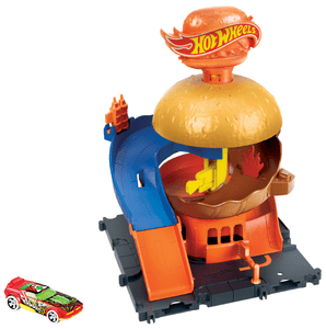  Hot Wheels City središče mesta igralni set, Burger