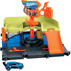 Hot Wheels City središče mesta igralni set, avtopralnica