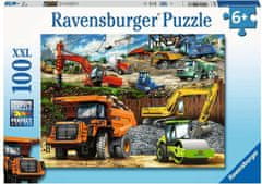 Ravensburger Puzzle - Gradbena vozila 100 kosov