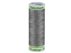 Gutermann Poliestrska preja Gütermann Jeans 30 m - siv pepel