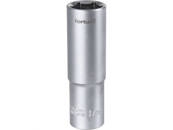 Fortum Vtična glava podaljšan 1/2", 17mm, L 77mm