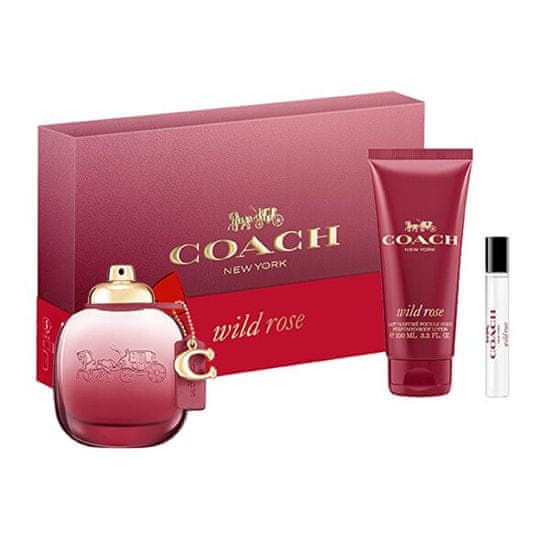 Coach Wild Rose - EDP 90 ml + tělové mléko 100 ml + EDP 7,5 ml