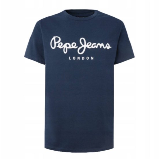 Pepe Jeans Majice mornarsko modra XL Original Stretch