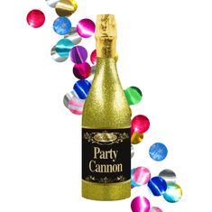 Miramarket CONFETTI GOLDEN CHAMPION BOTTLE 32cm BIRTHDAY BRIDAL