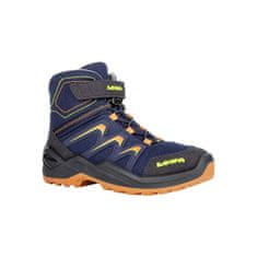 Lowa Čevlji treking čevlji mornarsko modra 27 EU Maddox Warm Mid Gtx