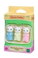 Sylvanian Families Baby Marshmallow Mouse Triplets