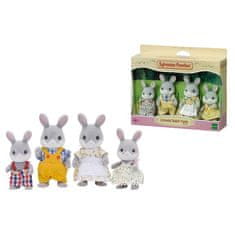 Sylvanian Families Družina sivih zajcev