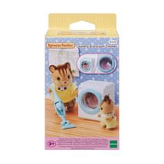 Sylvanian Families Pohištvo - avtomatski pralni stroj in sesalnik