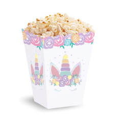 Miramarket POPCORN BOXES ONE HORSE 3pcs BIRTHDAY PARTY