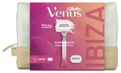 Gillette Ženska darilna torbica Gillette Venus Comfortglide Festival Hol. mehanizem + 2 dodatka glava + toaletna torbica