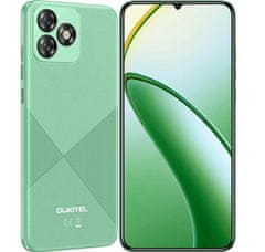 Oukitel C53 pametni telefon, 4300mAh Baterija, 6.6-palčni zaslon, Android 14, (8+64GB) ZELENA barva