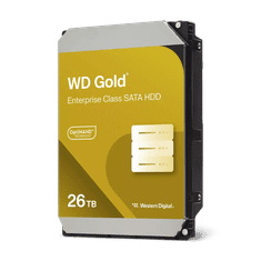 WD 26 TB GOLD trdi disk, 7200 obratov, 512MB