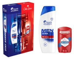 Head & Shoulders Set izdelkov: Head & Shoulders Men Ultra šampon 330 ml in Old Spice Whitewater deodorant 50 ml