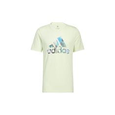 Adidas Majice obutev za trening bela L Multiplicity Bos Graphic