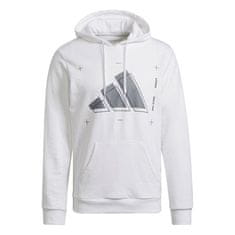 Adidas Športni pulover bela 182 - 187 cm/XL 3 Stripes