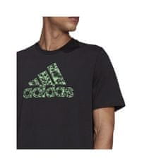 Adidas Majice obutev za trening črna S Graphic Tee