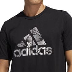 Adidas Majice obutev za trening črna XL Foil Bos