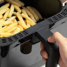 HOMCOM Cvrtnik Na Vroč Zrak Airfryer Z Zaslonom Na Dotik 6,5 L 1350 W Oblikovan Cvrtnik 4 V 1 S Časovnikom, Oknom Za Ogled, Košaro Proti Prijemanju In Zaščito Pred Pregrevanjem 