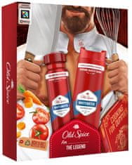 Old Spice Whitewater Chef darilni set z deodorantom v spreju 150 ml in gelom za prhanje 250 ml