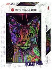 Heye Puzzle Jolly Pets: Abesinska mačka 2000 kosov