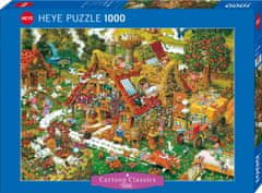 Heye Puzzle Cartoon Classics: Happy Farm 1000 kosov