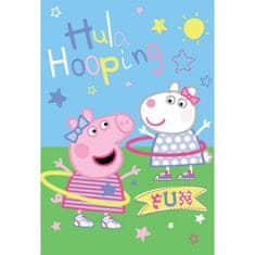 Peppa Pig Odeja Pujsa Pepa - Hula Hooping