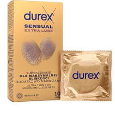 Durex Kondomi Sensual Extra Lube (Varianta 10 ks)