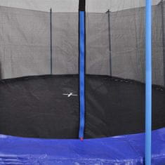 Vidaxl Trampolin 5-delni komplet 3,96 m