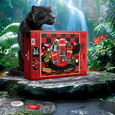 Old Spice Game Set Night Panther z dezodorantom v spreju 150 ml, trdim deodorantom 50 ml in gelom za prhanje 400 ml