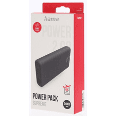 Hama Supreme 24HD, powerbank, 24000 mAh - ZAMENJAVA PO NAROČILU ŠT. 201711